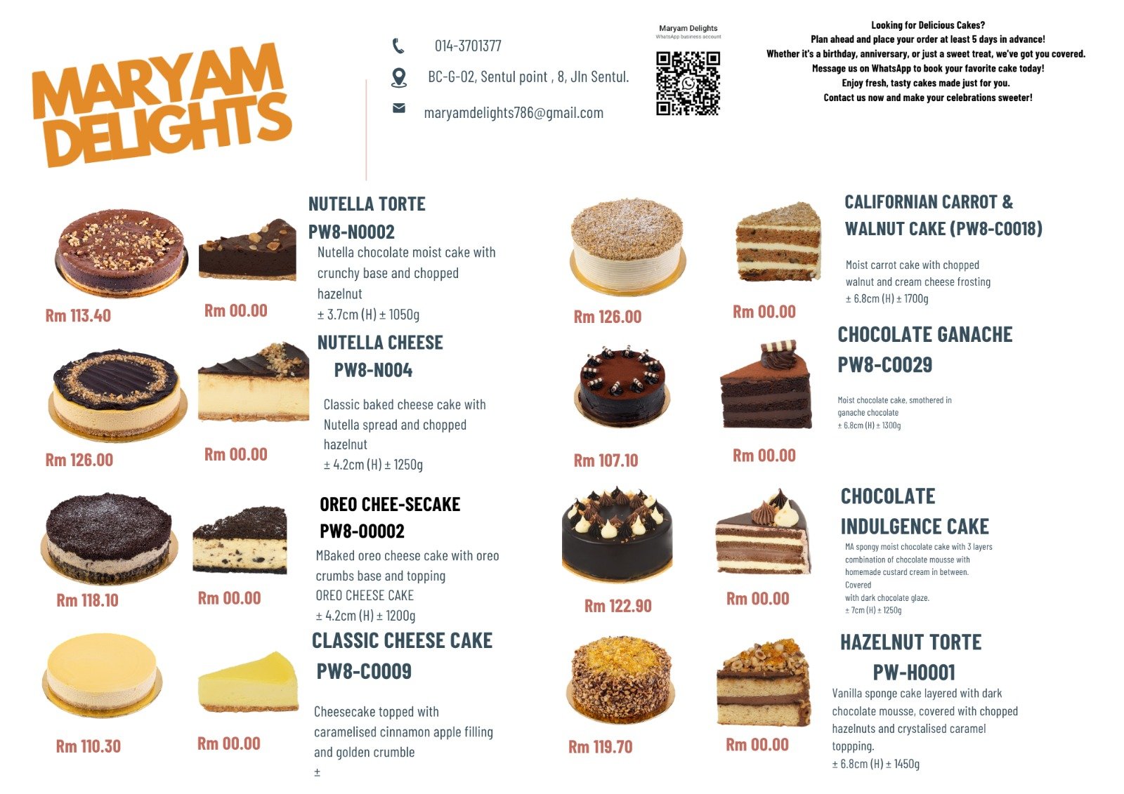 Nutella & Cheesecake Collection