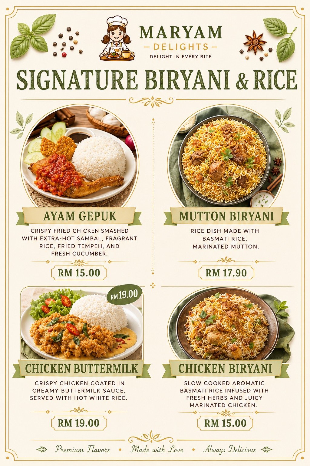 Biryani & Rice