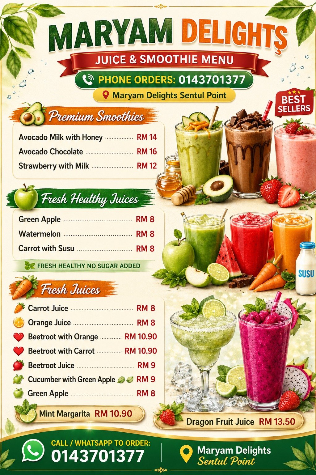 Premium Smoothies
