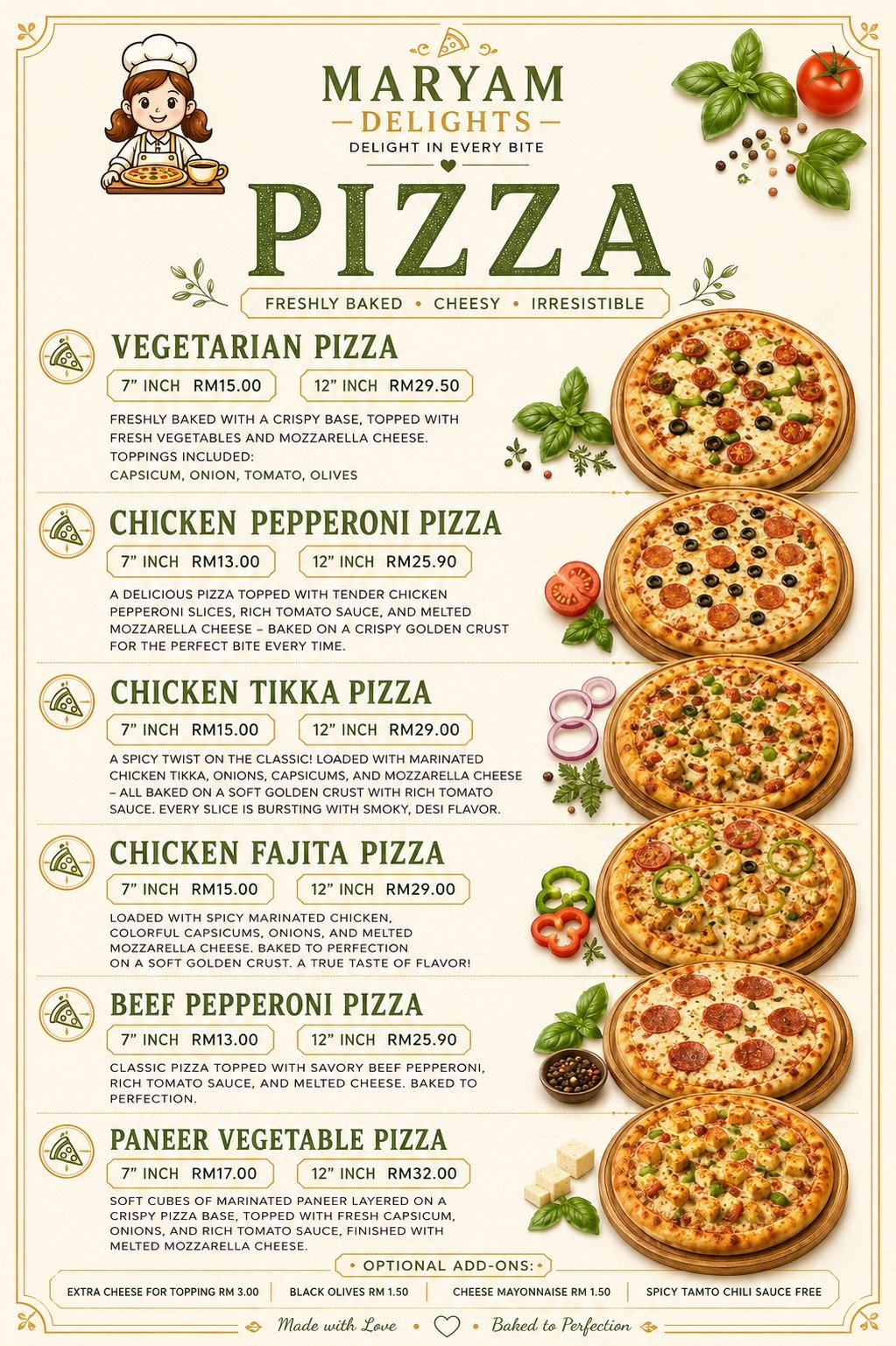 Chicken Tikka Pizza